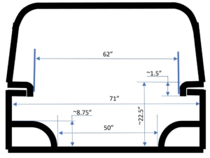 Spec Sheet For Cargo Gate On Truck With Camper Shell