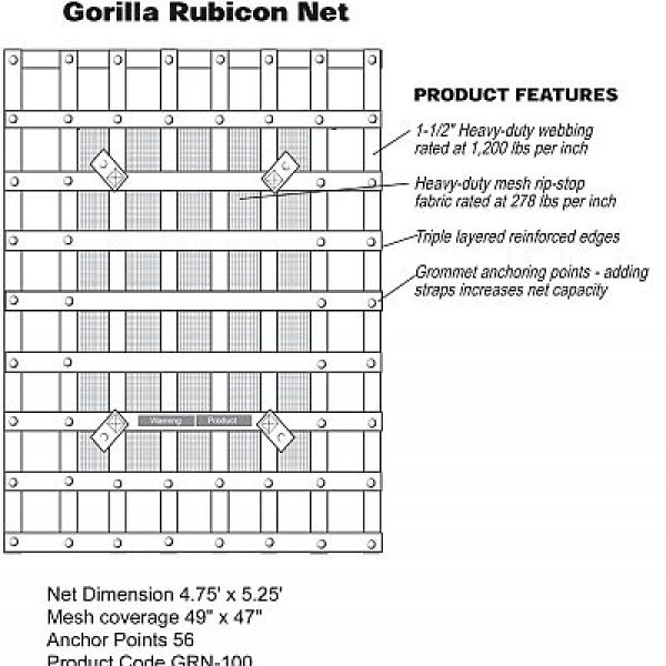 Gladiator Rubicon Interior Net