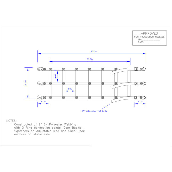 Griffin Trailer Tailgate Net 83 X 24&Quot;