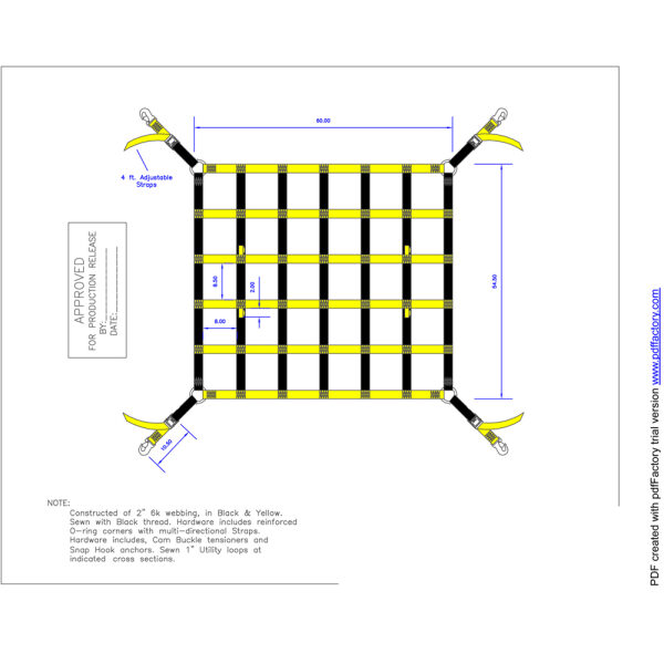 Hornet Pickup Truck &Amp; Trailer Cargo Net