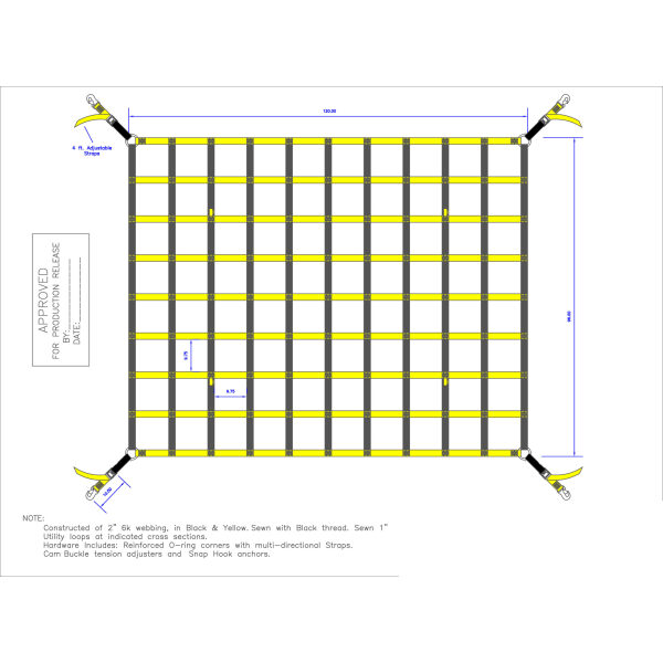 Hornet Pickup Truck &Amp; Trailer Cargo Net