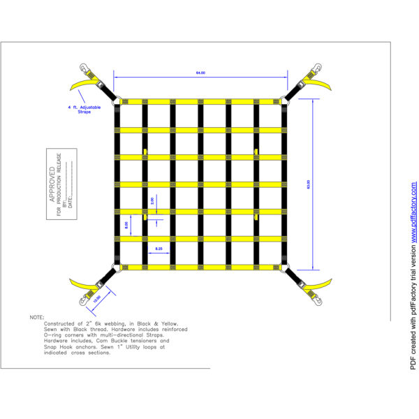 Hornet Pickup Truck &Amp; Trailer Cargo Net