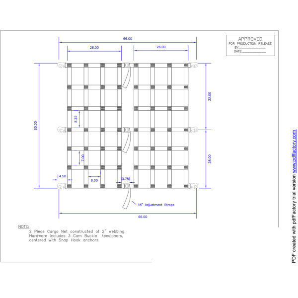 Sprinter Van Net CN-CEW-HD4