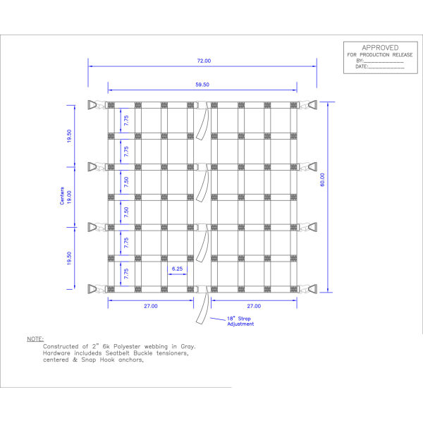 Sprinter Van Net CN-CEW-HD6